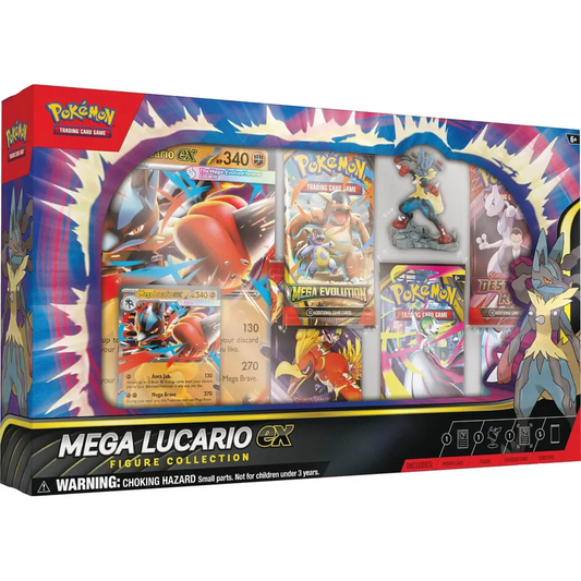 Pokemon TCG Mega Lucario ex Figure Collection English