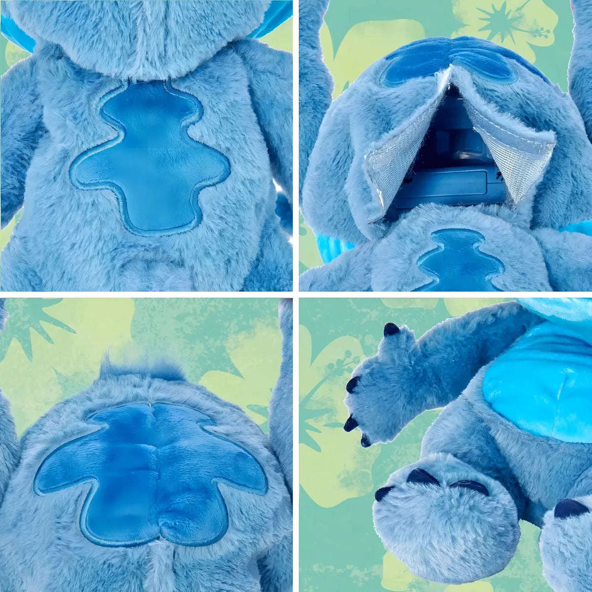 Peluche Stitch Interactivo Chatty Puppetronic
