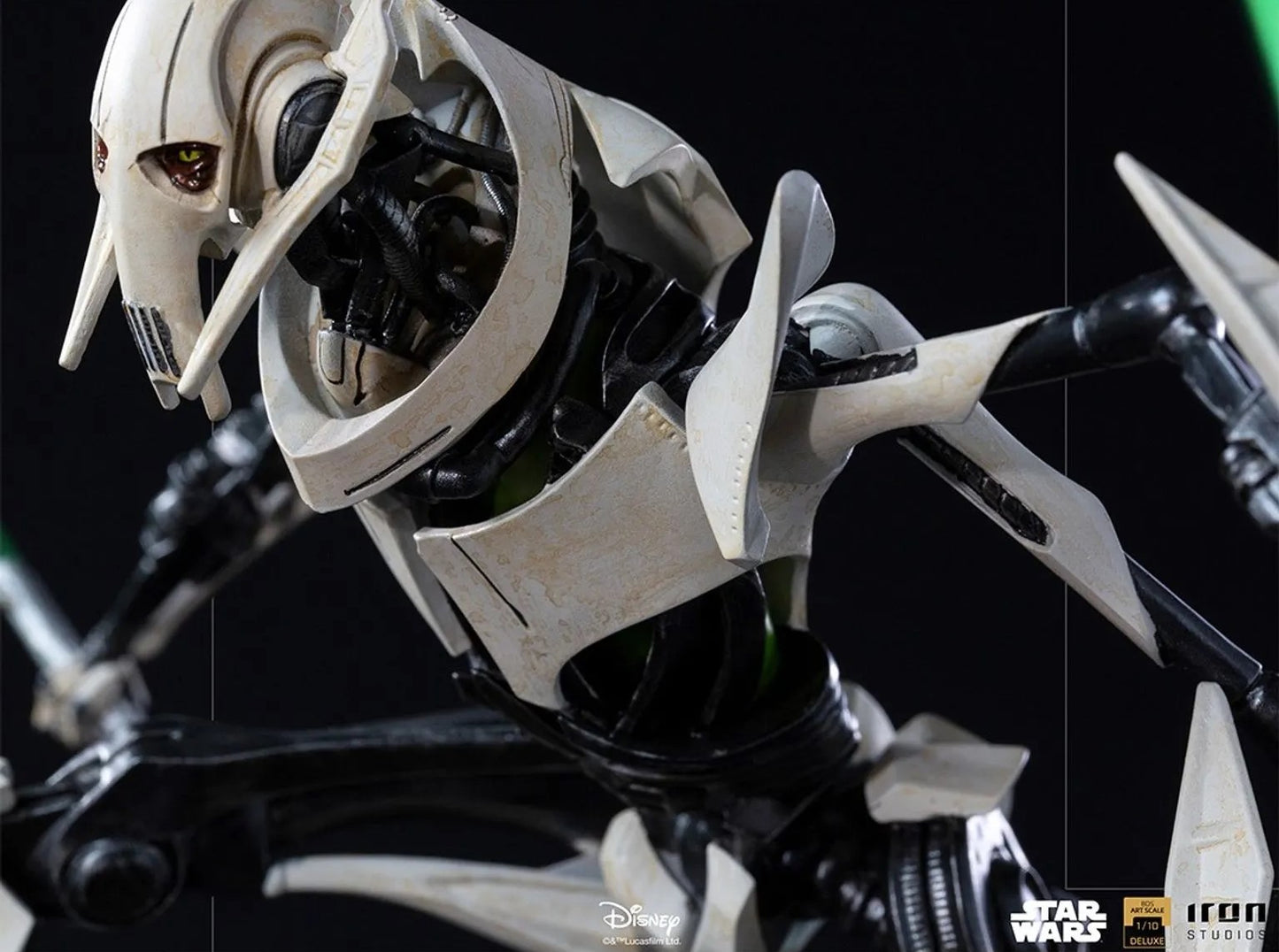 Estatua del General Grievous Deluxe - Star Wars - Arte a escala 1/10 - Iron Studios