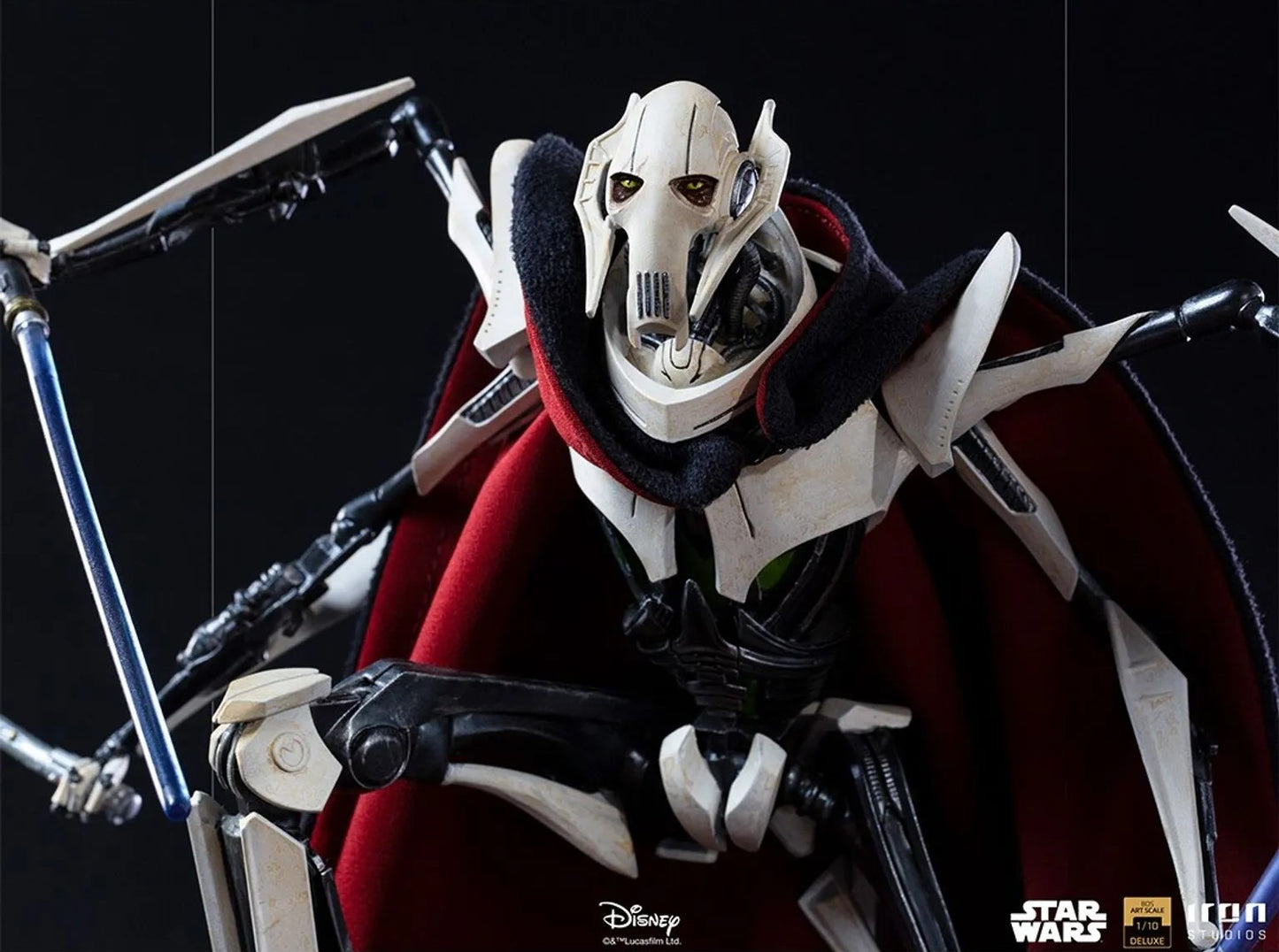 Estatua del General Grievous Deluxe - Star Wars - Arte a escala 1/10 - Iron Studios