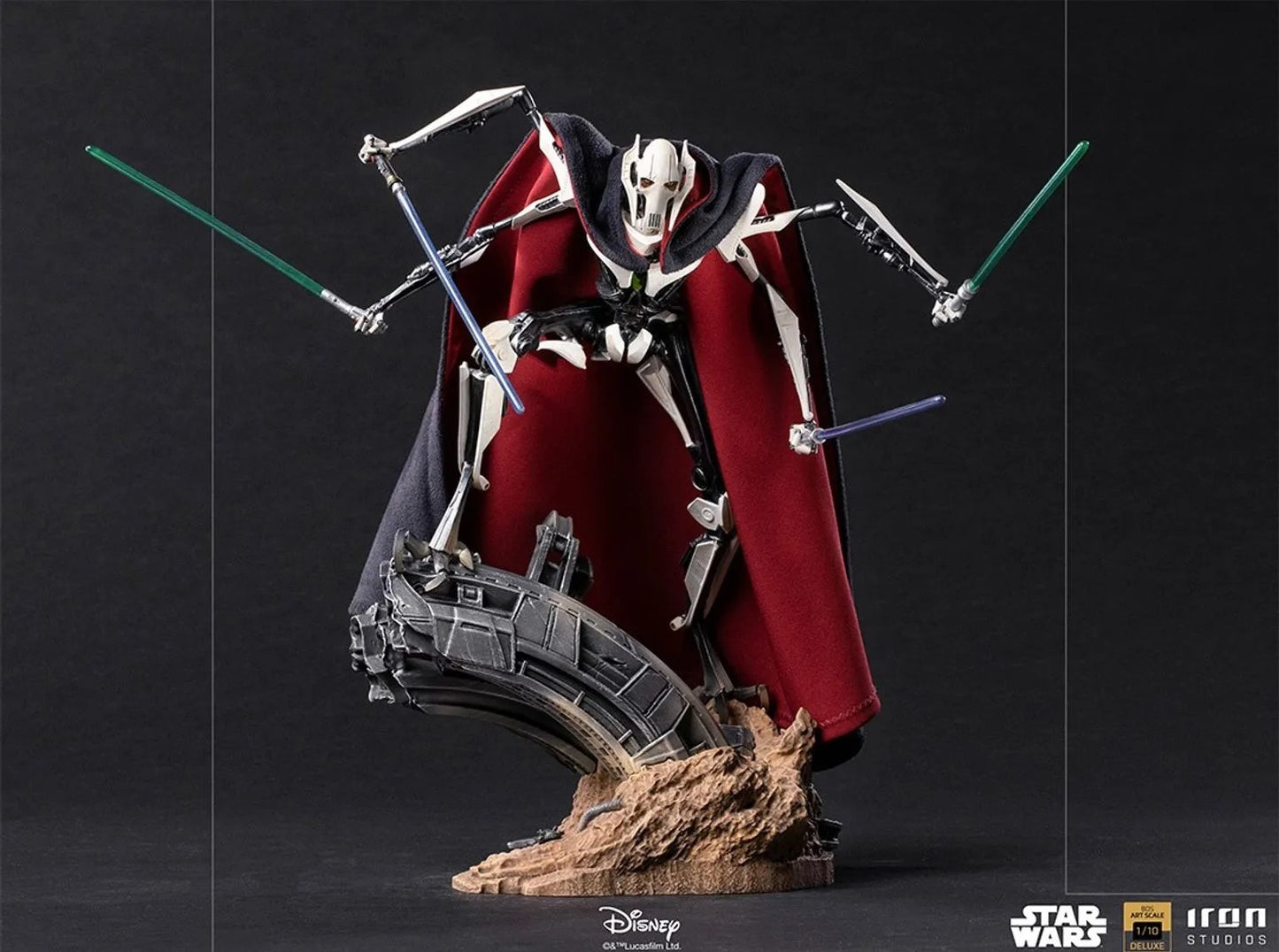 Estatua del General Grievous Deluxe - Star Wars - Arte a escala 1/10 - Iron Studios