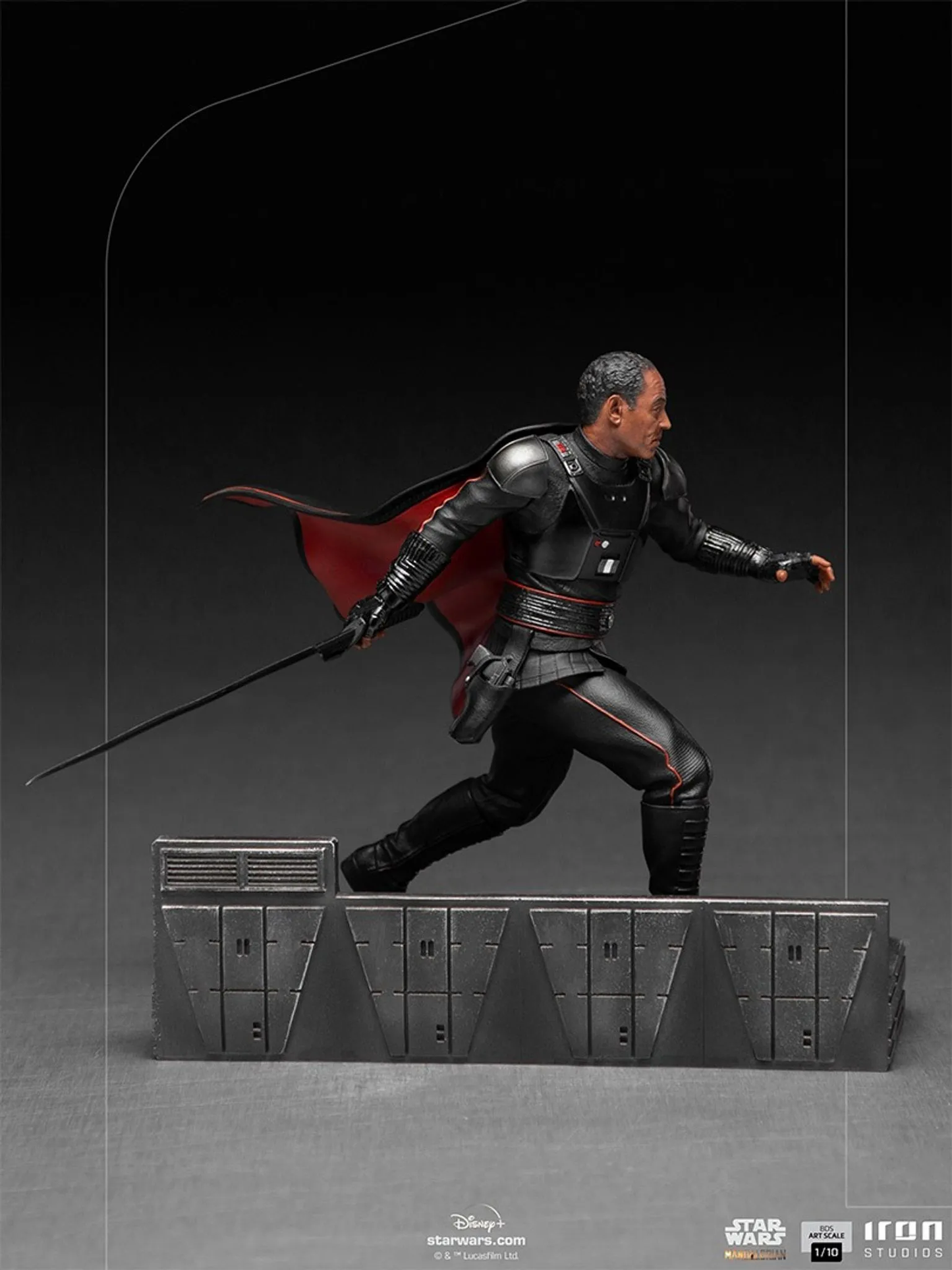 Estatua de Moff Gideon - The Mandalorian - Arte a escala 1/10 - Iron Studios