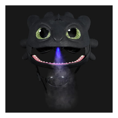 Dreamworks Dragons Máscara Interactiva De Toothless | Luces, Sonidos Y Niebla De Plasma | +3 Años | Pilas Incluidas
