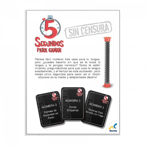 5 segundos para ganar sin censura