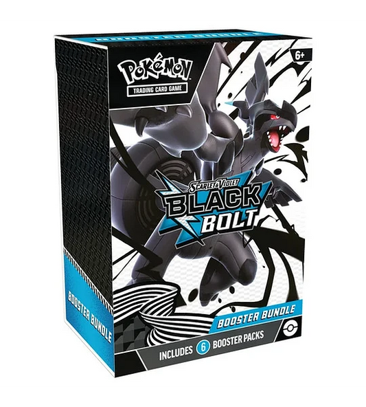 Booster Bundle - Black Bolt (INGLÉS) - Pokémon TCG Scarlet & Violet