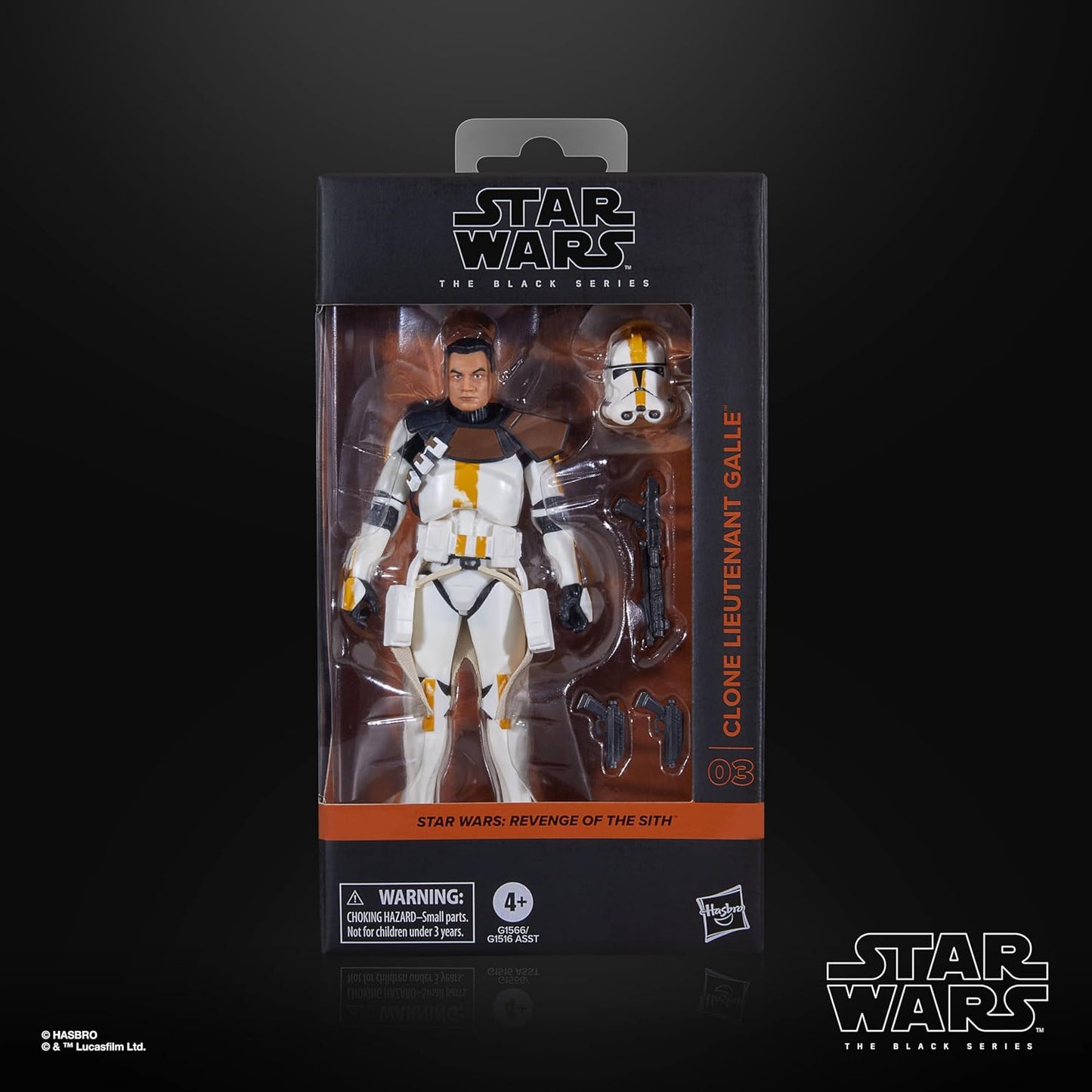 Figura Star Wars Black Series 6" - CLONE LIEUTENANT GALLE