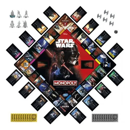 Monopoly Star Wars El Lado Oscuro Dark Side