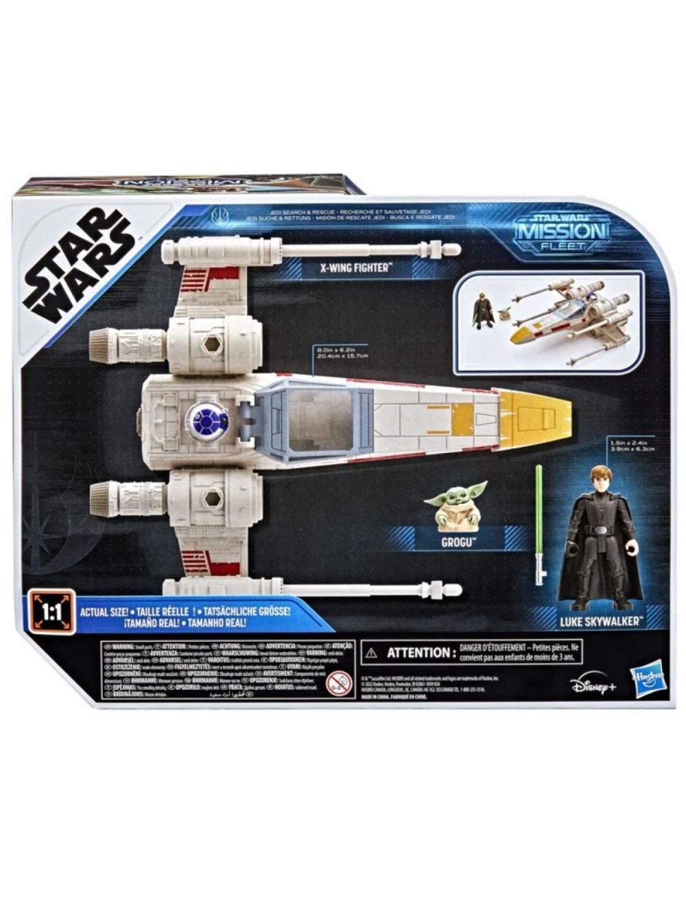 Figura Star Wars Mission Fleet X-Wing Fighter