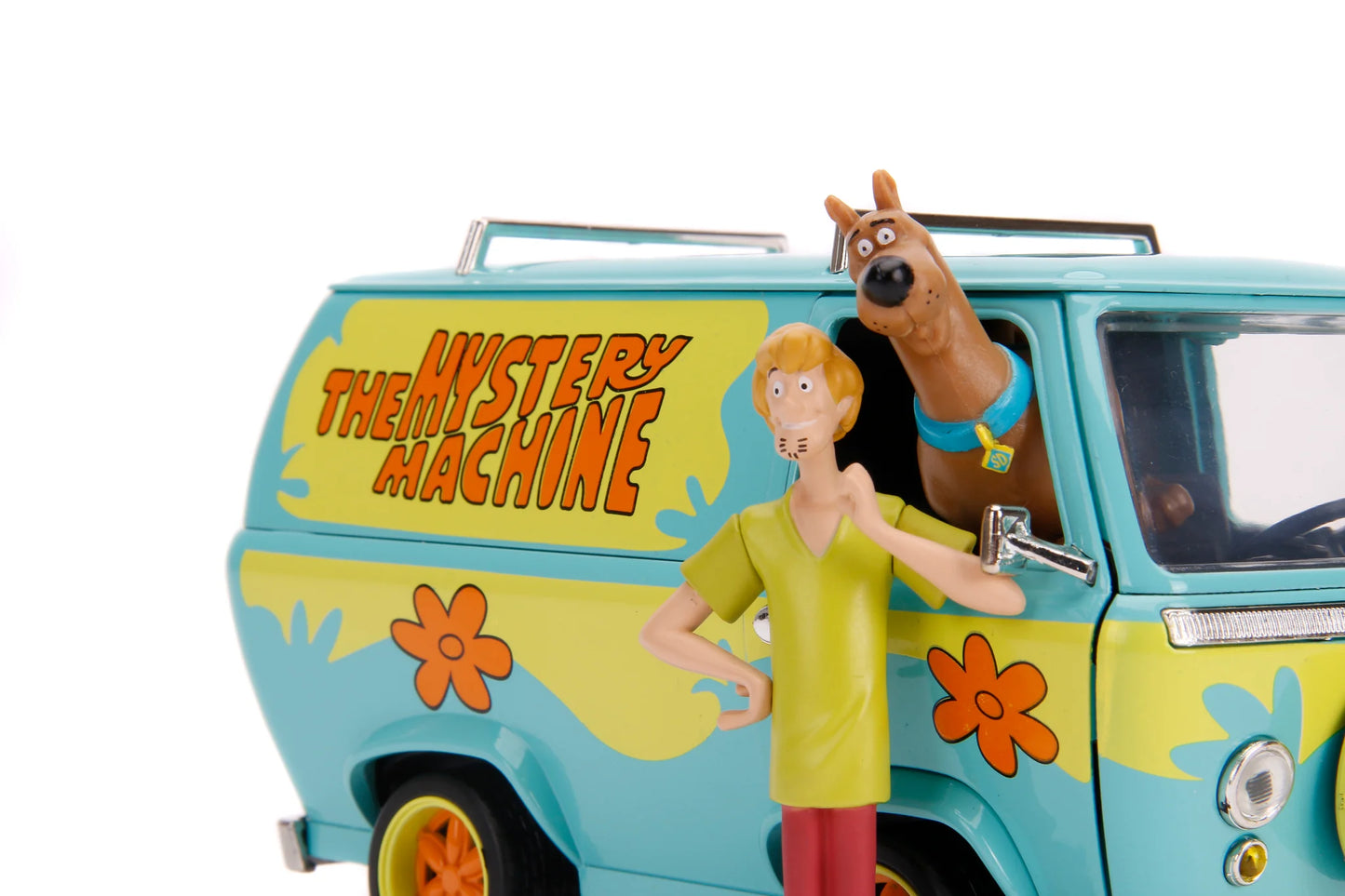 Mystery Machine Con Shaggy & Scooby 1:24