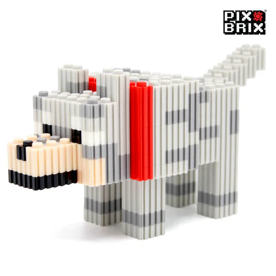 LOBO MINECRAFT - ARMABLE 3D