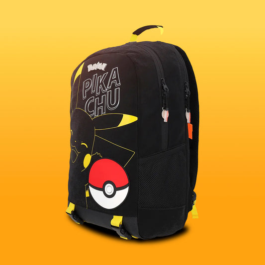 Mochila Negra de Pokémon Pikachu Edición Limitada