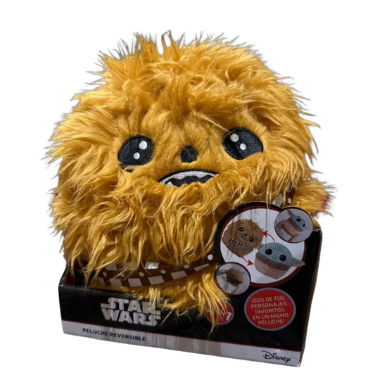 Peluche Reversible Chewbacca - Baby Yoda