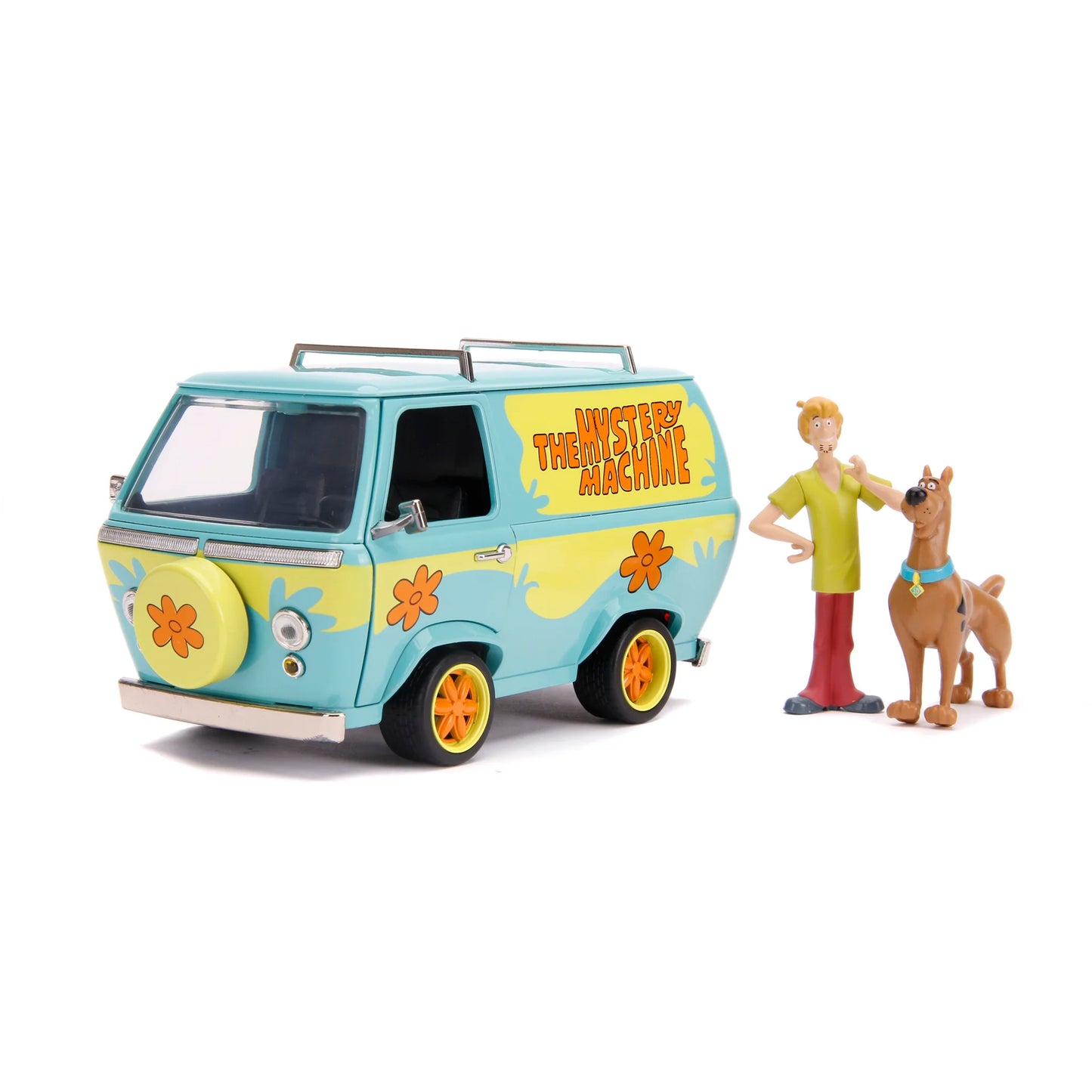 Mystery Machine Con Shaggy & Scooby 1:24