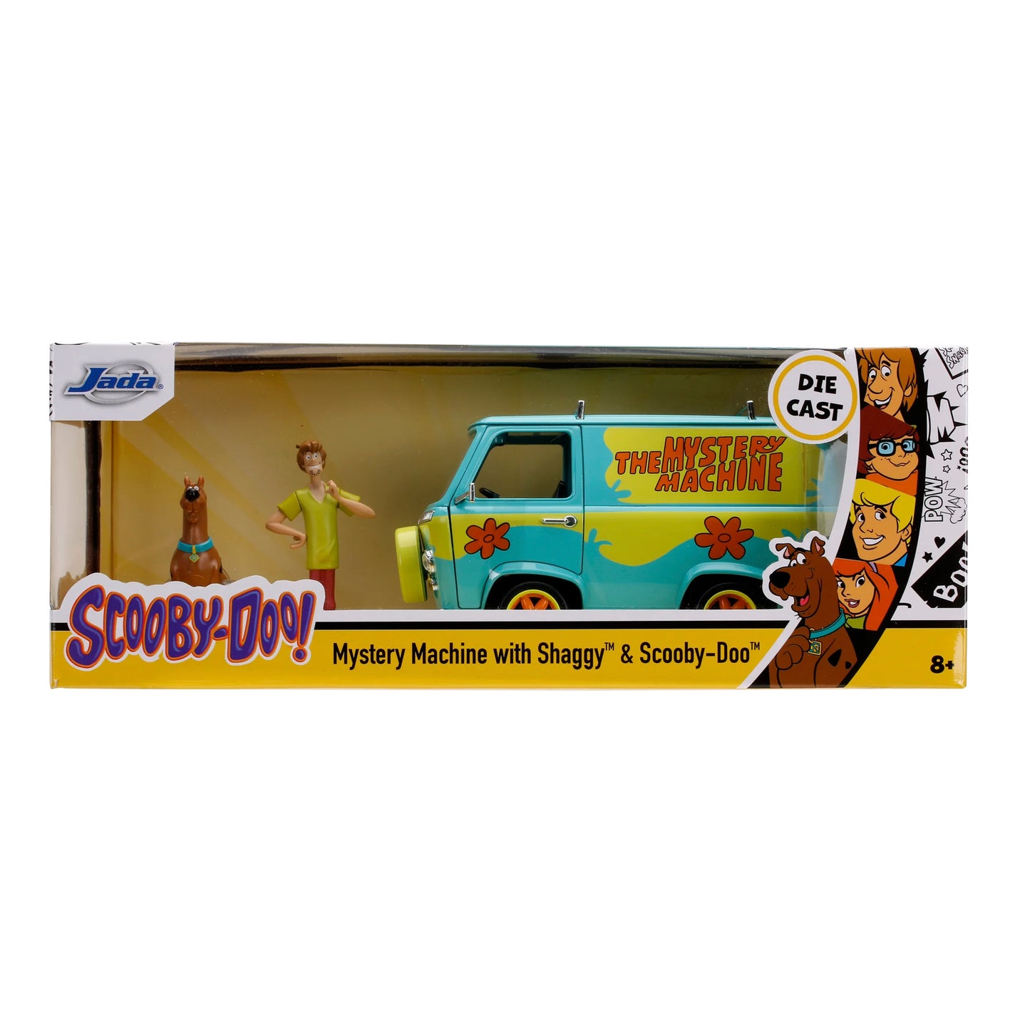 Mystery Machine Con Shaggy & Scooby 1:24