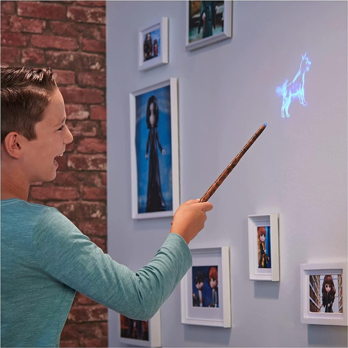 Varita de Harry Potter con patronus