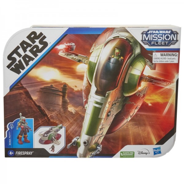 Figura Star Wars Mission Fleet Firespray Boba Fett