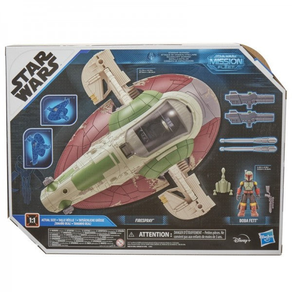 Figura Star Wars Mission Fleet Firespray Boba Fett